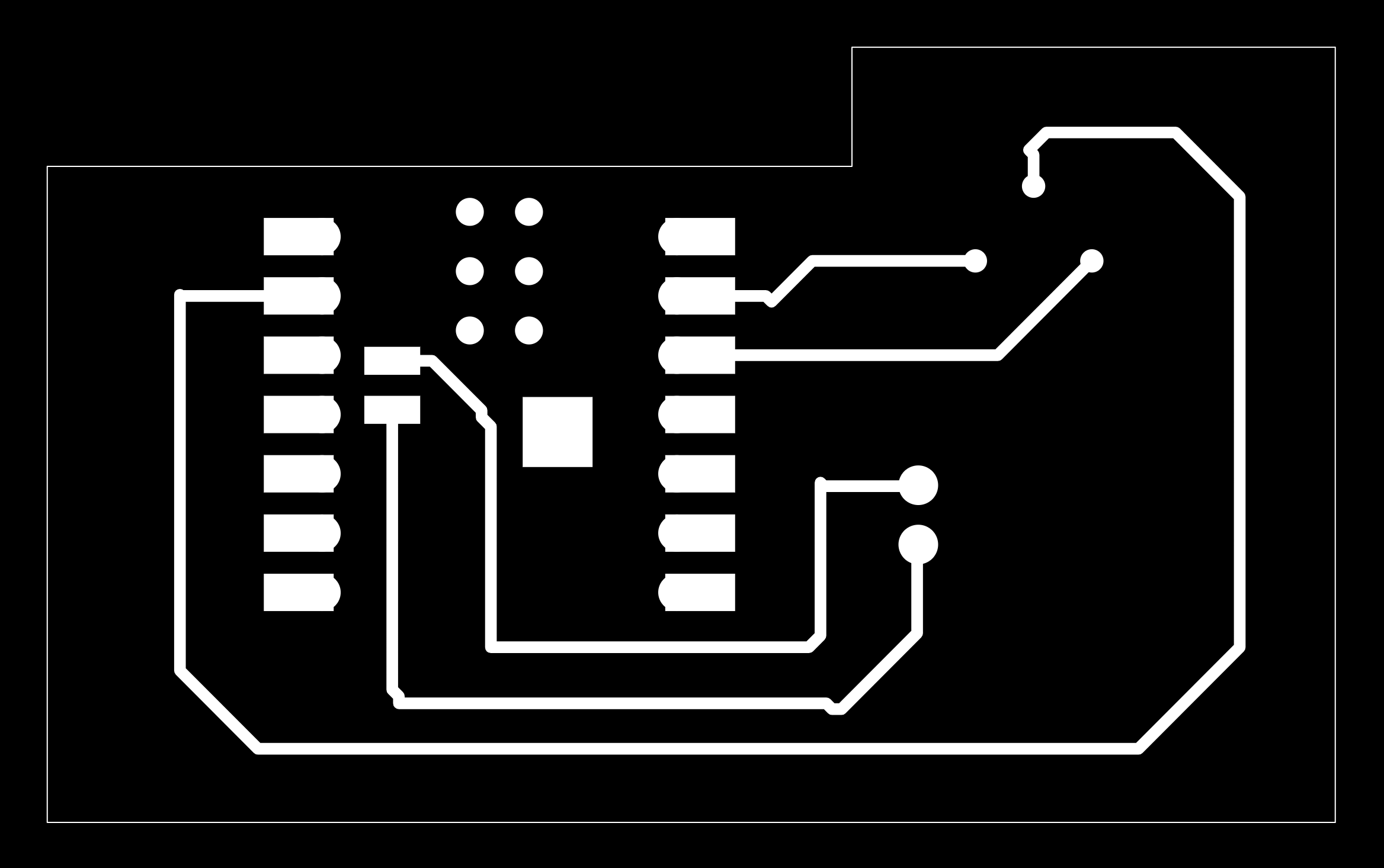 Traces of Final PCB